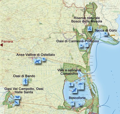 Birdwatching map Birdwatching map