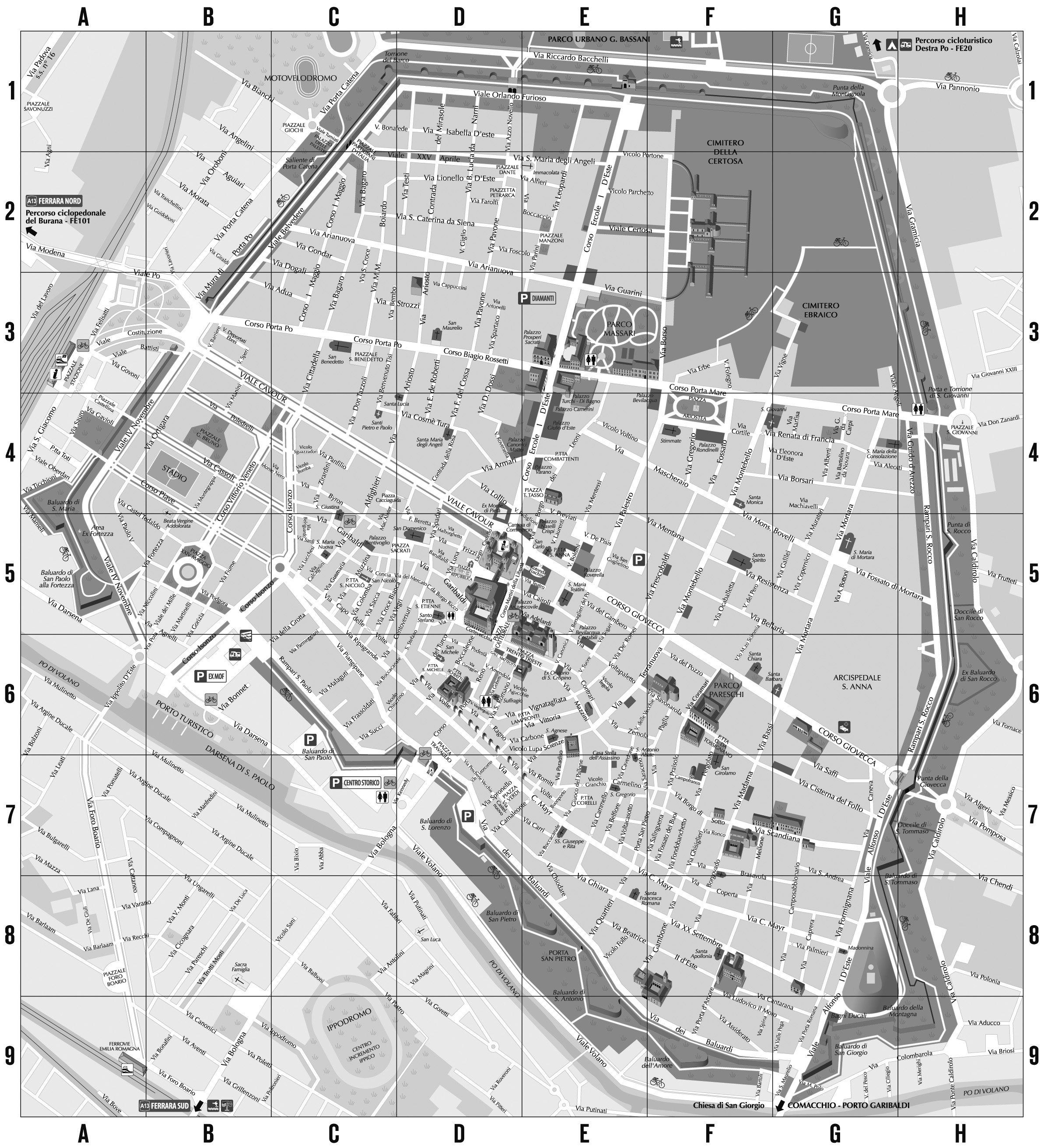 Mappa città