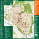 Die Karte von Ferrara