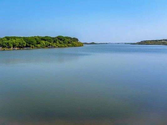 Mouth of Po di Volano river