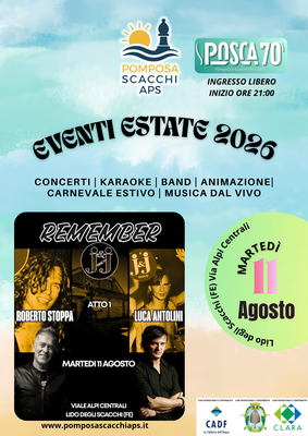 “Festival per i 70 Anni di Lido Pomposa e Scacchi” - Rember J&J