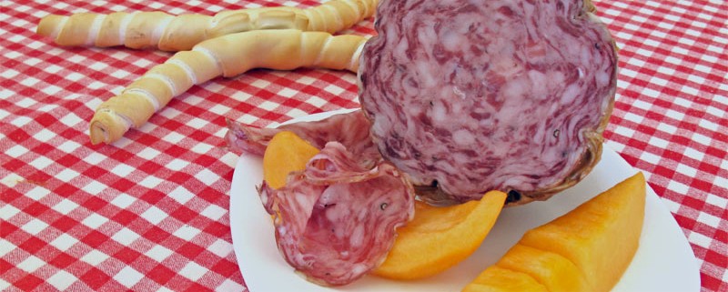 The Zia ferrarese Salami