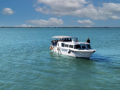 Po di Goro River, its Lagoons and the Lighthouse