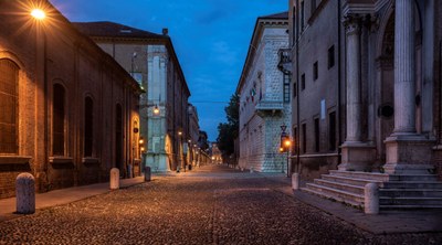   Ferrara, city of the Renaissance, and its Po Delta