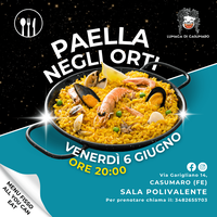 Paella negli orti