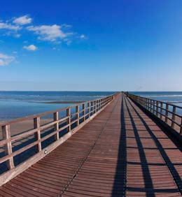 Lidi di Comacchio pontile