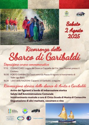 Locandina Sbarco di Garibaldi