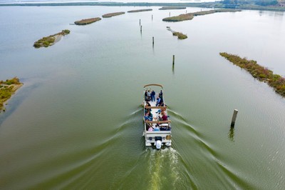 In barca da Comacchio ai luoghi dell'anguilla