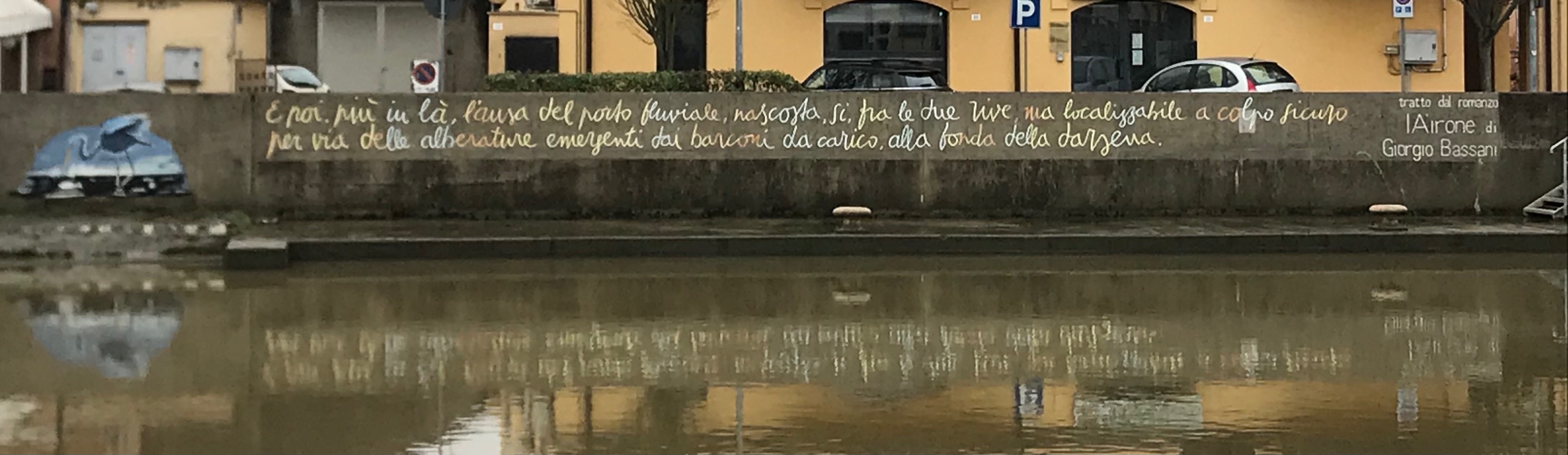 I luoghi dell'Airone: Giorgio Bassani scrive sui muri