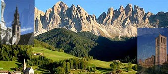 1. Le Alpi e la pianura. Bolzano-Garda-Ferrara