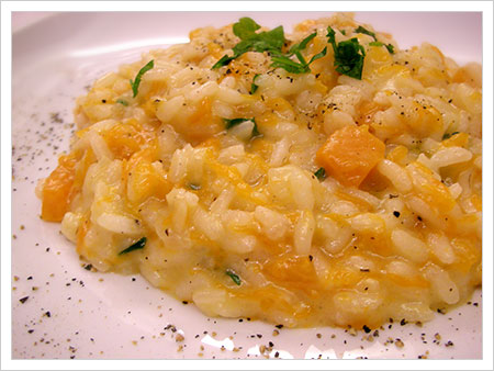 Risotto di zucca ferrarese