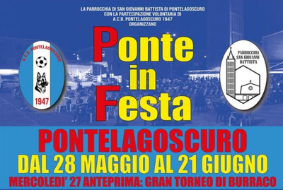 A Pontelagoscuro 25 serate tra musica, cucina ferrarese e solidarietà