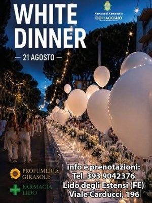 White dinner