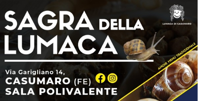 Dal 24 luglio al 10 agosto, la Sagra della Lumaca torna a essere il cuore pulsante dell’estate gastronomica