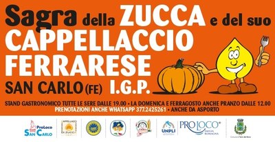 A San Carlo la festa dedicata ai cappellacci di zucca