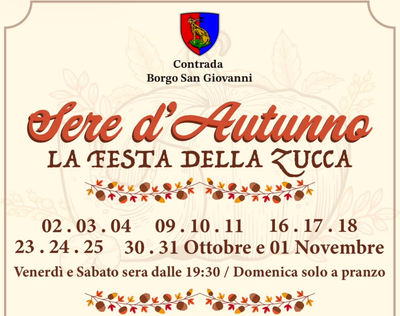 La Festa della Zucca di Borgo San Giovanni