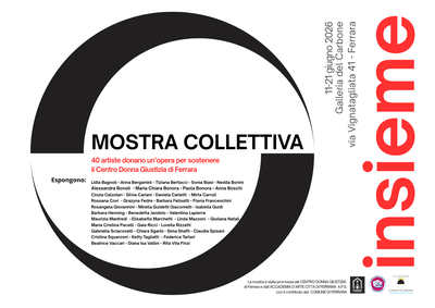 40 artiste donano un'opera per sostenere il Centro Antiviolenza del Centro Donna Giustizia di Ferrara