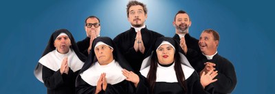 Paolo Ruffini e la Compagnia Mayor von Frinzius sono protagonisti, al Teatro Comunale,  di uno spettacolo che unisce comicità e riflessione in un percorso originale e fuori dagli schemi
