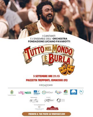 Comacchio omaggia il genio di Pavarotti
