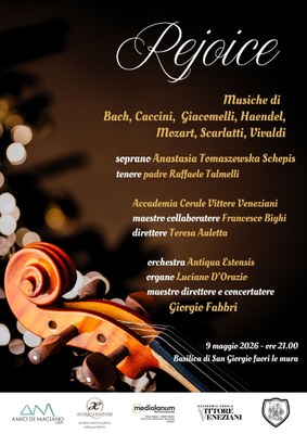 Concerto nella Basilica di San Giorgio con l'Accademia Corale Vittore Veneziani e l'orchestra Antiqua Estensis