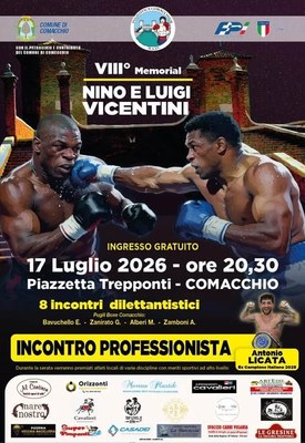 Boxe Competition – VIII Memorial Nino Vicentini