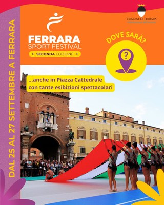 In occasione della Settimana Europea dello Sport, la nostra città vedrà anche quest'anno le proprie strade, piazze e impianti sportivi pacificamente invase da tutti gli sport
