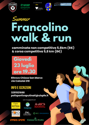 Giovedì 23 luglio